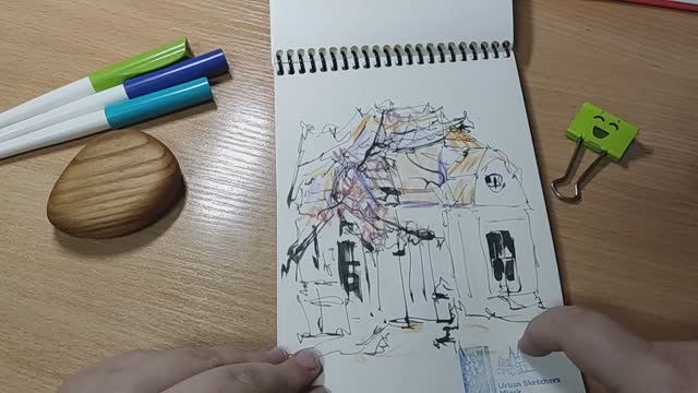 Быстрые зарисовки с натуры