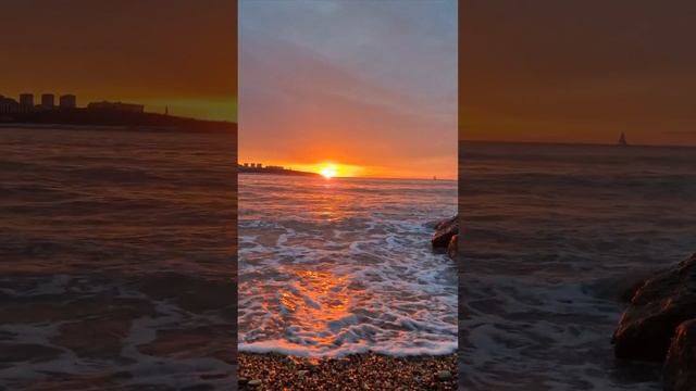 Геленджикский закат 🌊 25,12,2024г