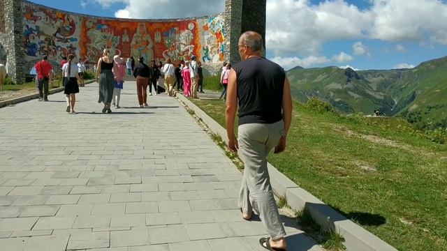 Ларс, смотровая площадка на Казбек