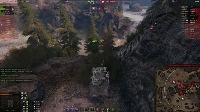 Мир танков. WOT. Уникальный бой на Leopard 1. Взял 7 фрагов и 9.3К урона.