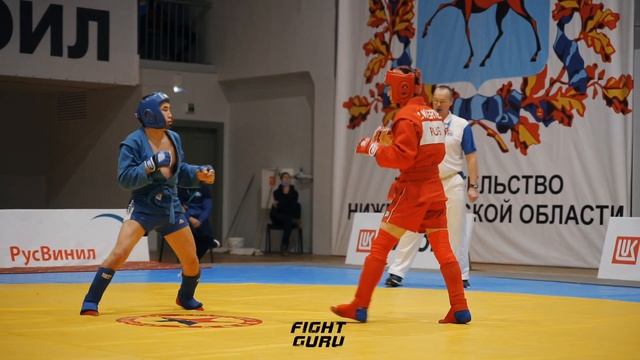 ПОЛУФИНАЛЫ 58кг БОЕВОЕ САМБО КУБОК РОССИИ 2021