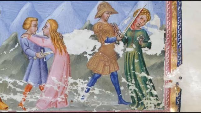 A fifteenth century illuminated Paradiso: Cantos 4-6