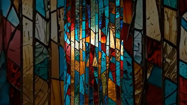 multi colored glass #edis