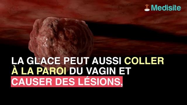 Pour se rafraîchir elles s'insèrent des glaces dans leurs vagins