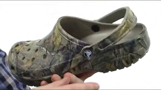 Giày kín mũi nam Crocs  Classic Realtree Xtra Clog