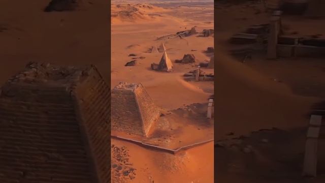 200 пирамид в Судане. 2500 лет назад