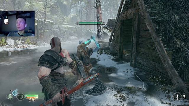 God of war прохождение с комментариями #5 добрая ведьма