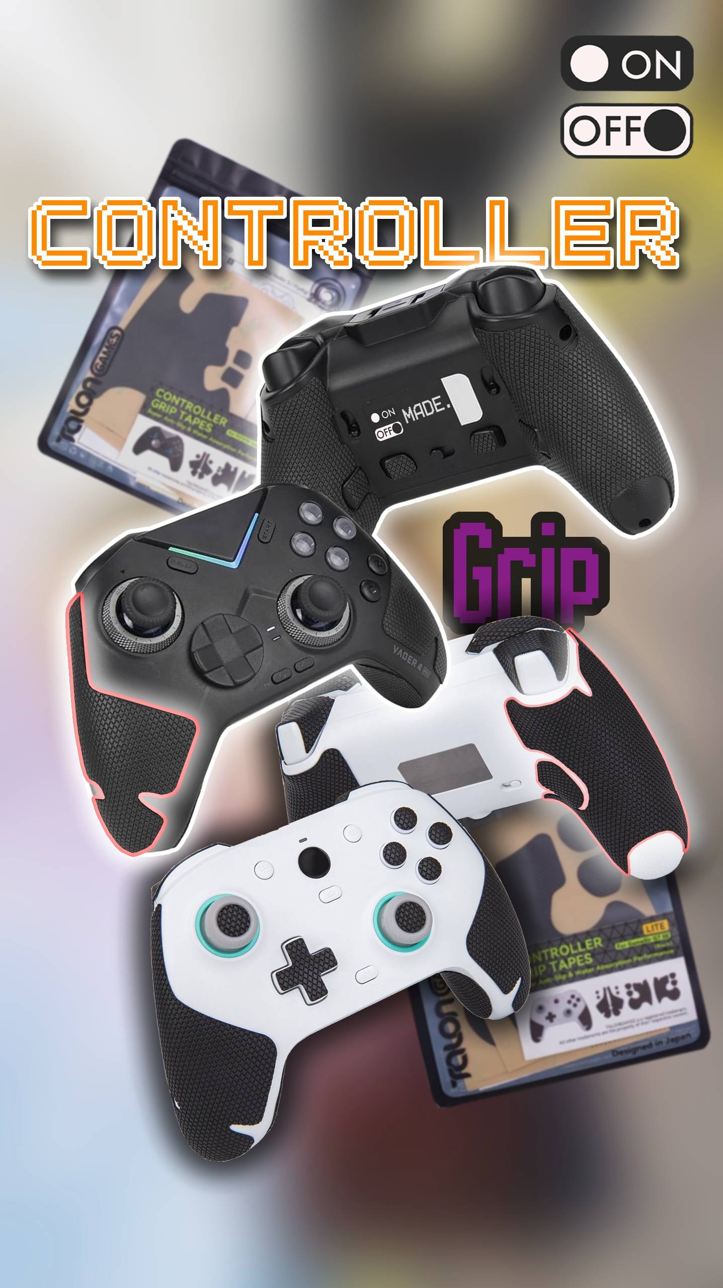 Controller Grip Tapes | Стикеры для Геймпадов #flydigi #gamesir #fortnite