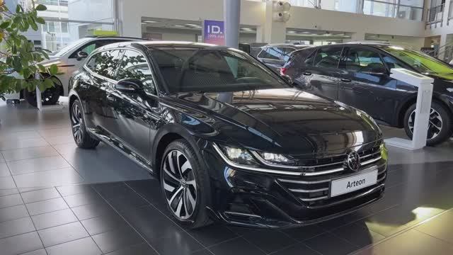 Volkswagen Arteon Shooting Brake R-line - Интерьер и Экстерьер