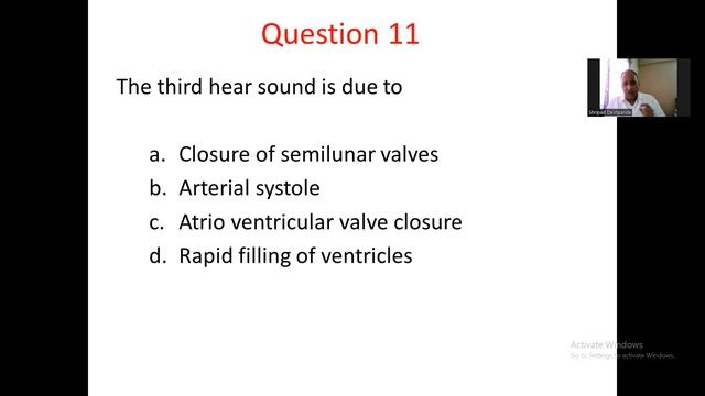 Discussion of MCQs appeared in Physiology Paper-1 (Set D) held on 11-12-2023 by Dr. YSR UHS