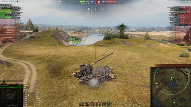 Мир танков. WOT. Бой на Grille 15.  2 фрага и 9.3К урона