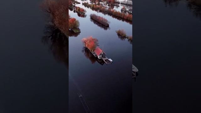 Деревня Лосдрехт в Нидерландах