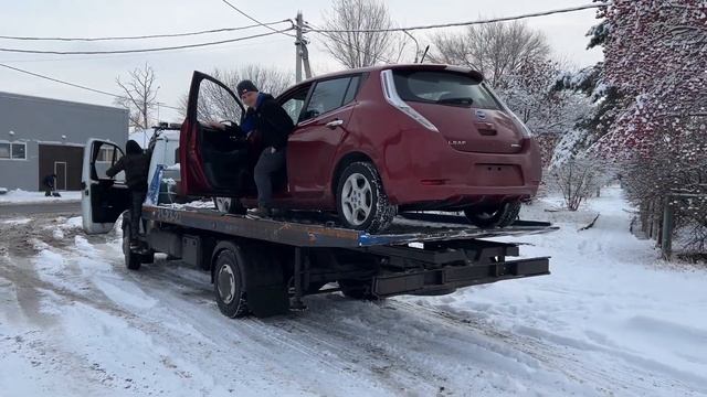 Электромобиль Nissan Leaf SV отправили в Дагестан из Оренбурга . Флорида 56