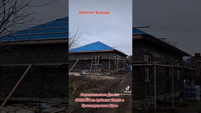 дом из арболитовых блоков