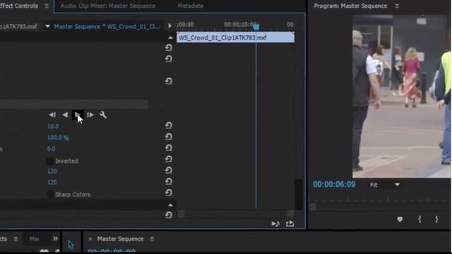 Маскировка подвижного объекта (лицо, лого и т.д.) в Premiere Pro