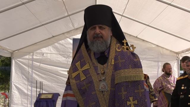 Слово архипастыря в день закладки храма Покрова Пресвятой Богородицы с. Тенгинка Туапсинского района