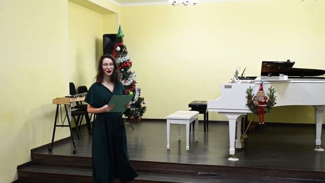 Музыкальная школа №2. Новогодний концерт. 27 декабря 2023 года. г. Омск.