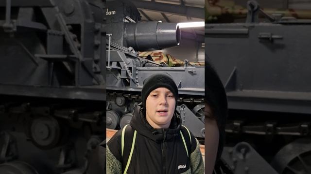 Танковый музей, Московская область, Кубинка. Немецкий танк mouse (мышонок), самоходная мортира Адам