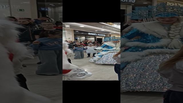 Новогодний утренник в ТЦ "Меганом" г. Симферополь,  декабрь 2024