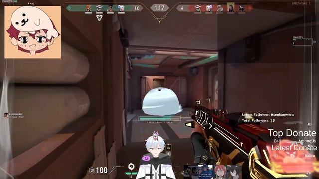 Destroying Valorant players with the best crosshair ever