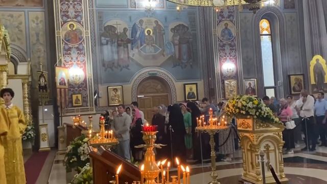 Великое славословие. Всенощное бдение, кафедральный собор г. Сочи. 27.07.2022