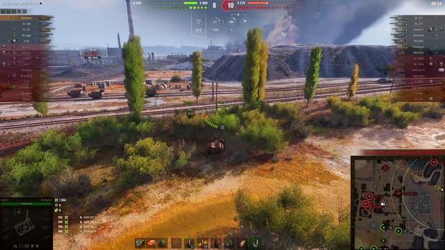 Мир танков. WOT. Бой на ЖАНДАРМЕ. Взял 7 фрагов и 5.8к урона