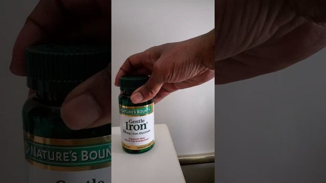 Review of Nature's  Bounty Gentle Iron Supplements
