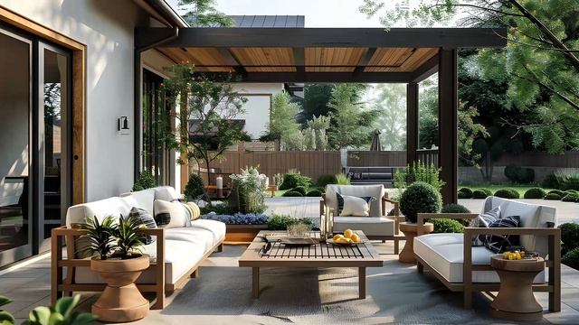 From Urban to Rural: Discover the Charm of a Modern Farmhouse Patio Retreat