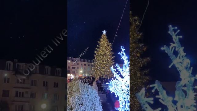 25.12.2024 Кобулети центральная площадь Аджария Грузия