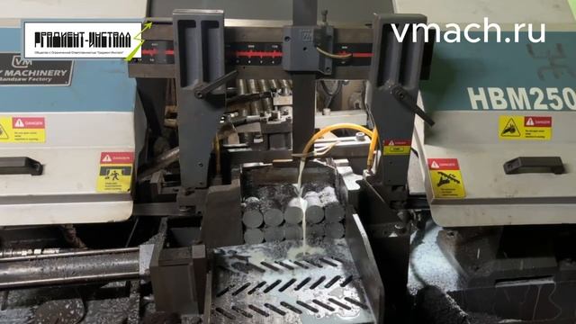 Видеоотзыв - пакетная резка на ленточной пиле