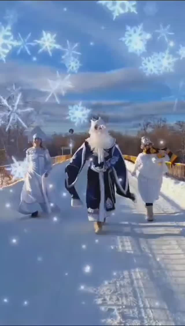 С наступающим Новым Годом!  "ОЛЕНЕВО"  Агро ферма.Видео Светланы Дроботенко