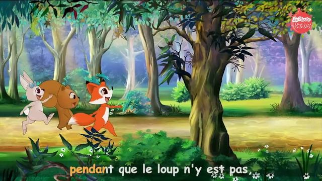 Promenons nous dans les bois - Comptine pour enfants