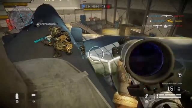Warface Weapons - Polar M4 Marksman Custom - Team Deathmatch - Airbase