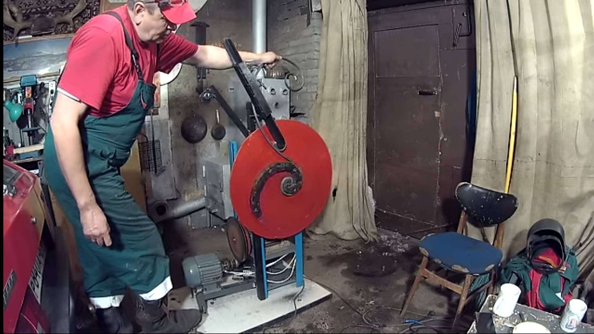 Станок холодной ковки металла