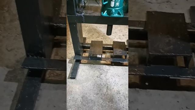 Пресс ручной гидравлический для гаража своими руками