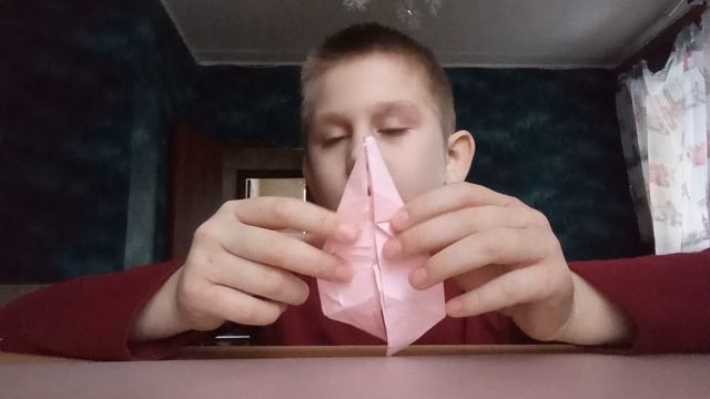 оригами кролик