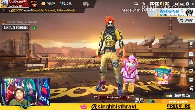 Free Fire Full Map Tournament😍😍😍 || Register Now || Ravi Gaming Lol 😎😎
