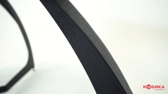 Серия столов ЭЛИТ - презентация стола Шамони (Oxide-Nero, ноги W, графит)