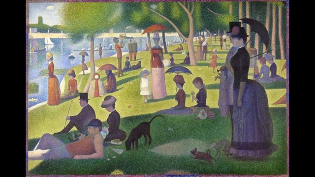 Postcards from Chicago: Un dimanche après midi à l'Île de la Grande Jatte – 1884
