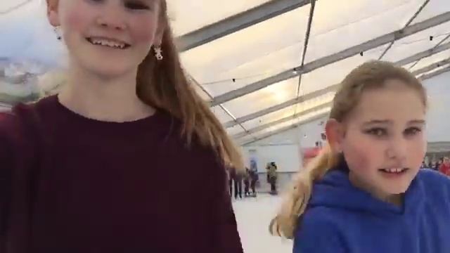 Christmas ice skating