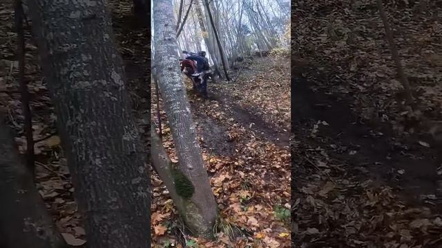#бросокчерезмотоцикл #enduro #мотоциклы #эндуро #motocross #питбайк #extremesports #crash#пашапэл