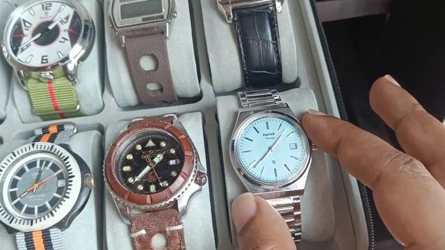 HMT Tareeq Tiffany Blue Watch | Made in India | Rare HMT Quartz Review | HMT ABD Showroom Bangalore