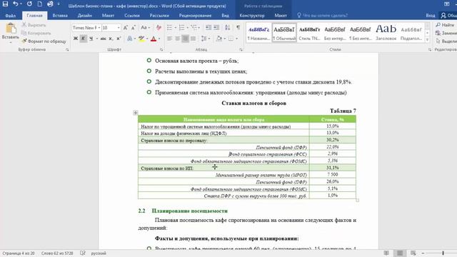 Бизнес-план кафе в Excel за 1.5 часа: 15 урок. Как сделать грамотные выводы к расчетам