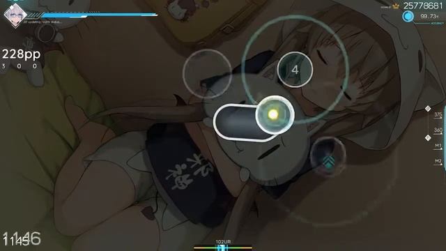 Osu! Contrail～kiseki～(Epsilon Remix) [Taeyang's Miracle] 99.01% FC 291pp