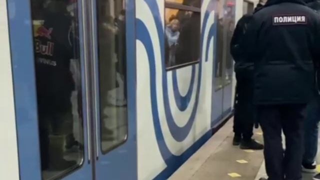 🚇Интервалы движения поездов увеличены на фиолетовой ветке метро из-за человека на путях🚇