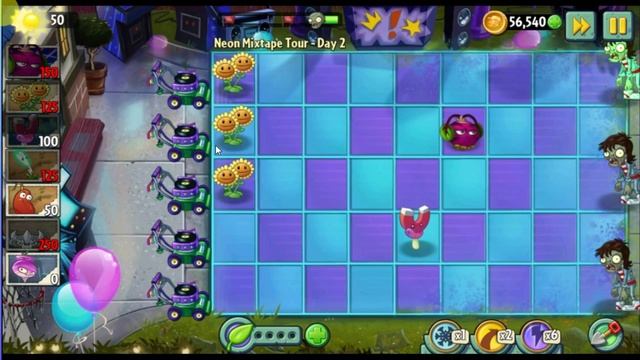 Plants Vs. Zombies 2 [98]: Welcome to Neon Mixtape Tour