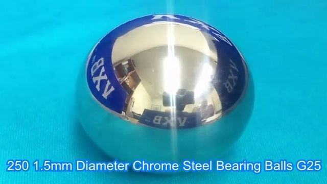 250 1.5mm Diameter Chrome Steel Bearing Balls G25