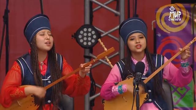 Фольклорный ансамбль «Тигiр Хуры». Конкурсное выступление на фестивале "МИР Сибири"-2018.