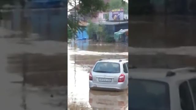 Сель Алматы мкр.Алгабас 23.07.2015