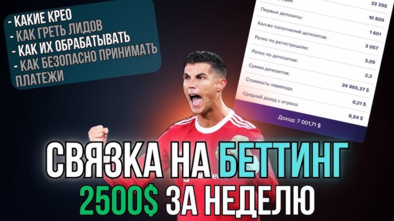 Пошаговый гайд на беттинг для новичков  Арбитраж трафика УБТ